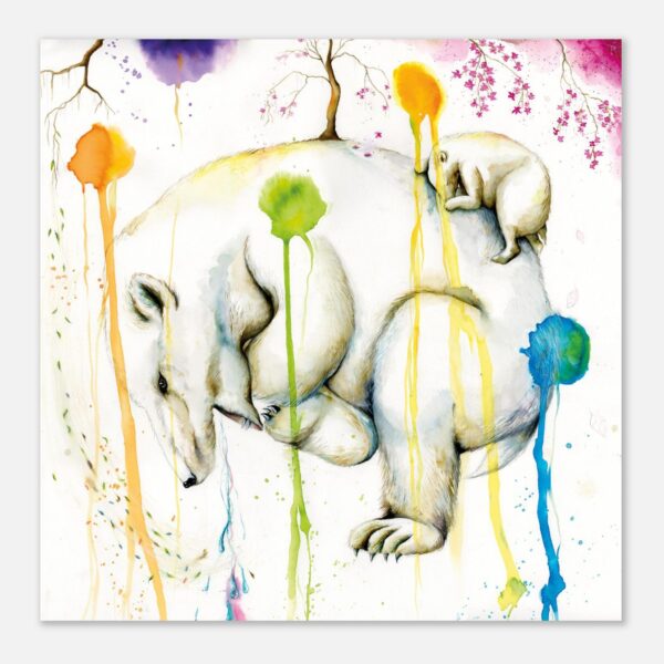 Paintball - Aluminum Print 50x50 cm / 20x20″