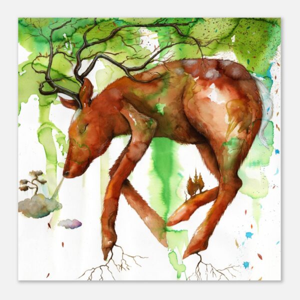 Aluminum Print 50x50 cm / 20x20″